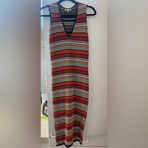 Multi colored maxi dress